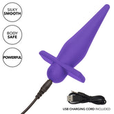 California Exotics Rechargeable High Intensity Anal Probe Purple Anal Vibrators